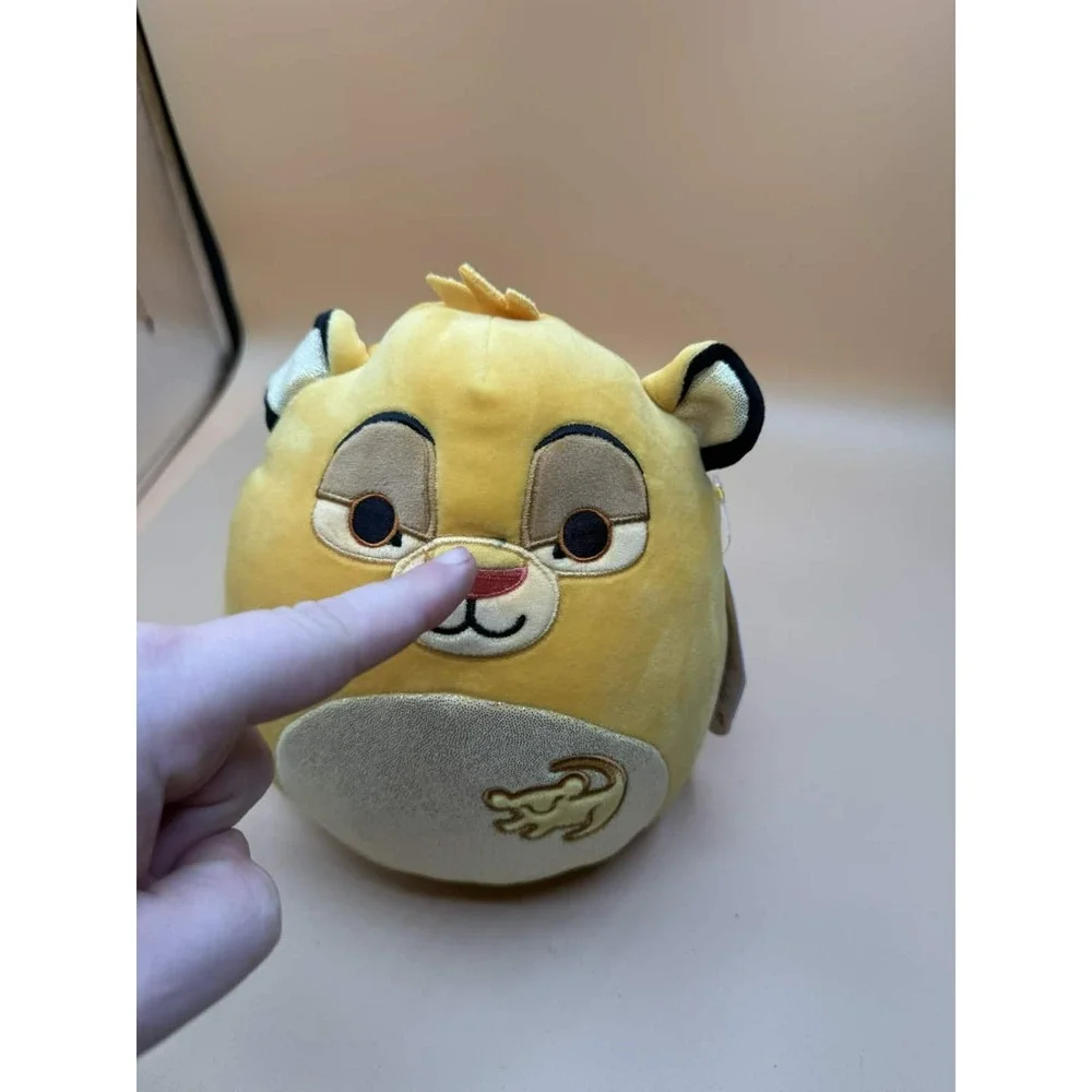 Disney Lion‎ King Squishmallows Simba Plush Gold Belly Stuffed Animal Jazwares